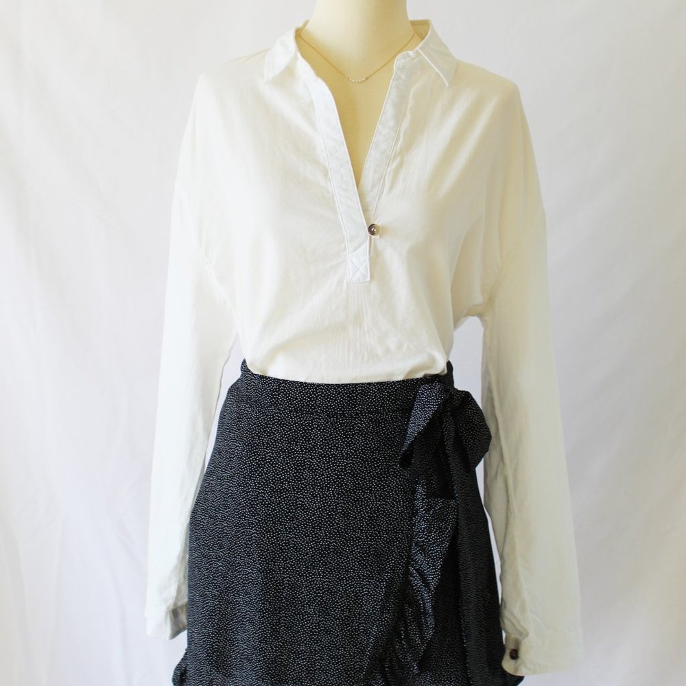 100% Cotton White Blouse (NWT)